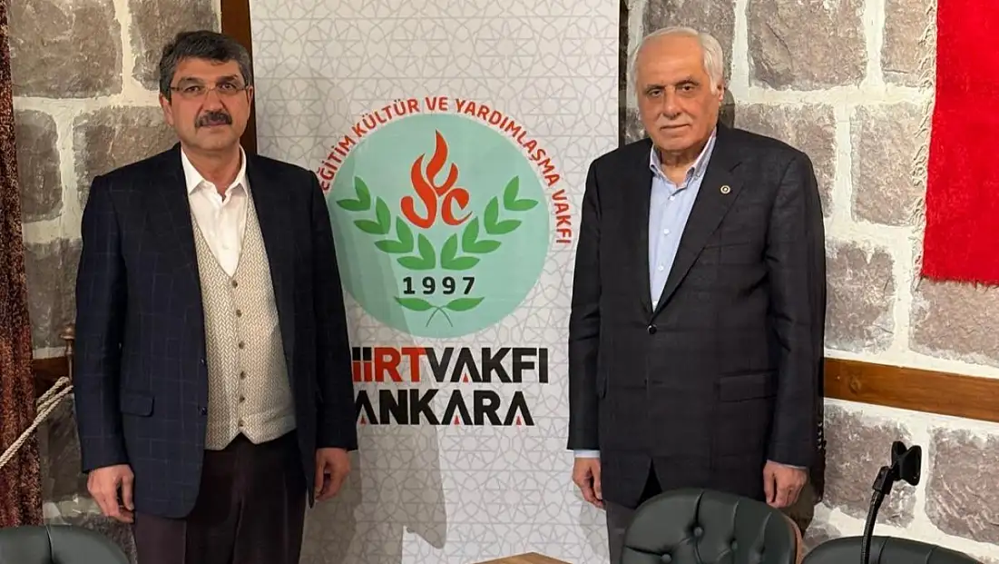 AK Parti Batman Milletvekili Ferhat Nasıroğlu’ndan Siirt Vakfı’na Ziyaret
