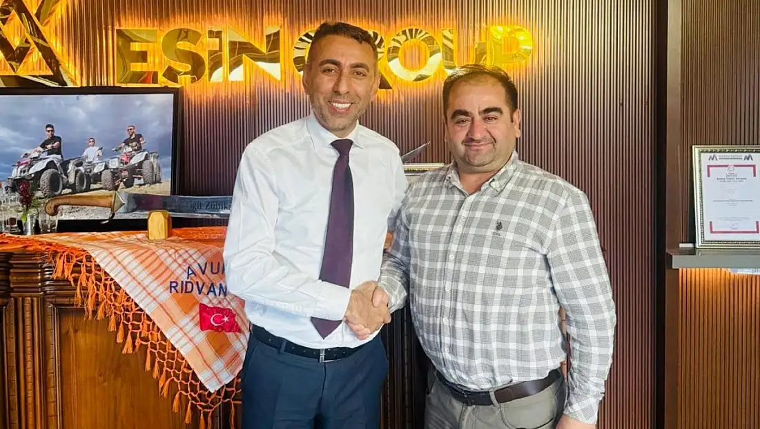 Dost Partisi Genel Başkanı Rıdvan Eşin, Siirtli iş insanı Vehbi Padır’ı ağırladı