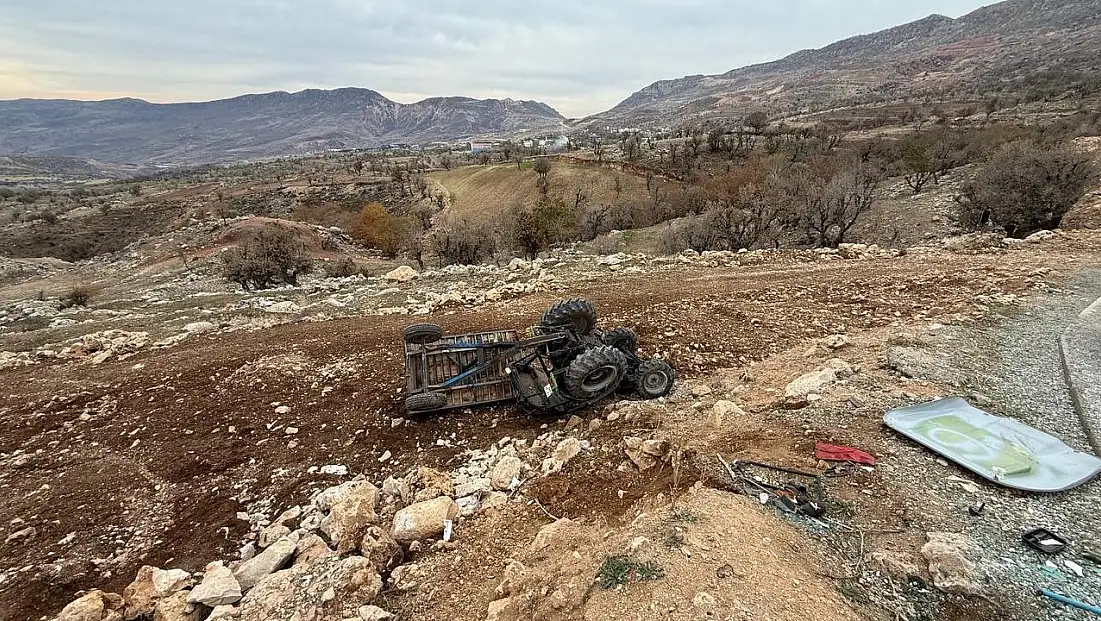 Gabar Dağı’nda traktör devrildi: 13 işçi yaralandı