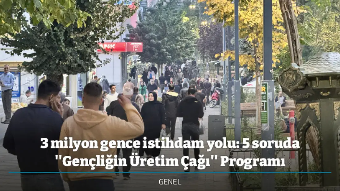 3 milyon gence istihdam yolu: 5 soruda ''Gençliğin Üretim Çağı'' Programı