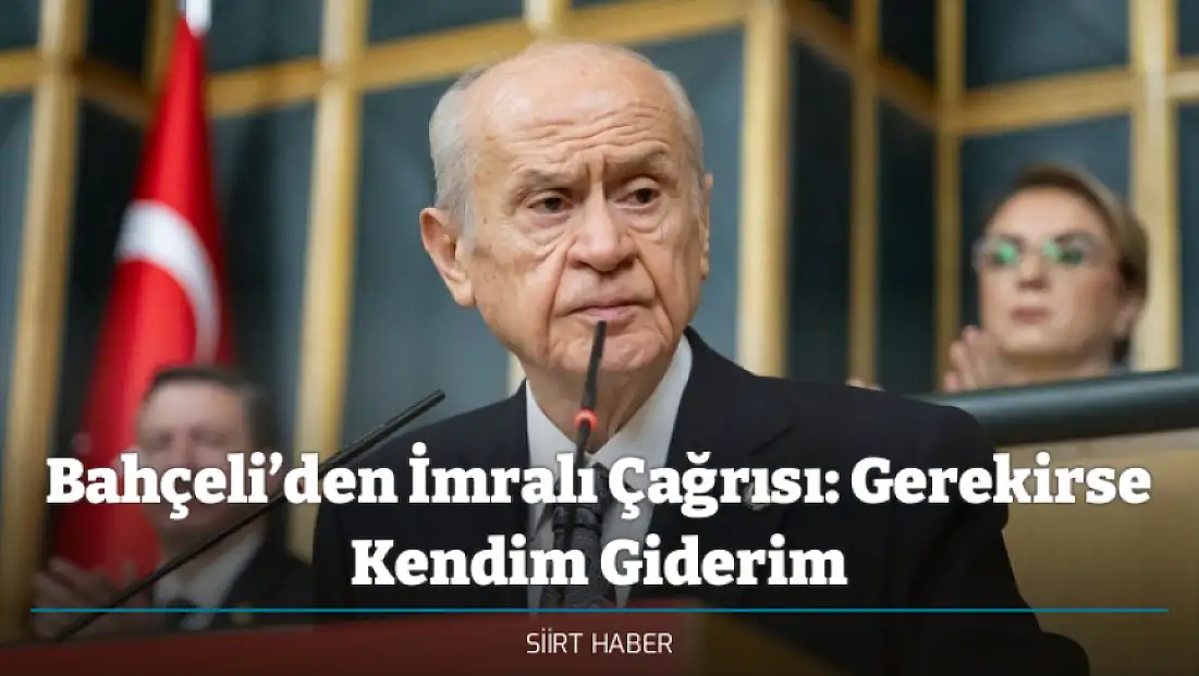 Bahçeli, İmralı'ya Gideceğini Söyledi