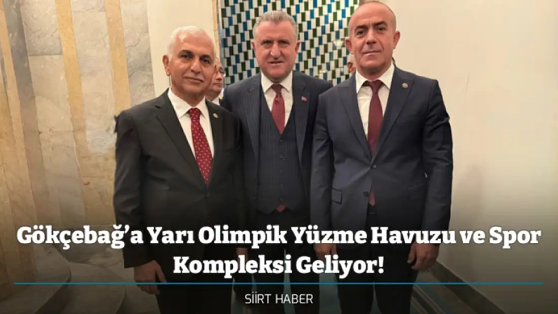 Gökçebağ’a Yarı Olimpik Yüzme Havuzu ve Spor Kompleksi Geliyor!