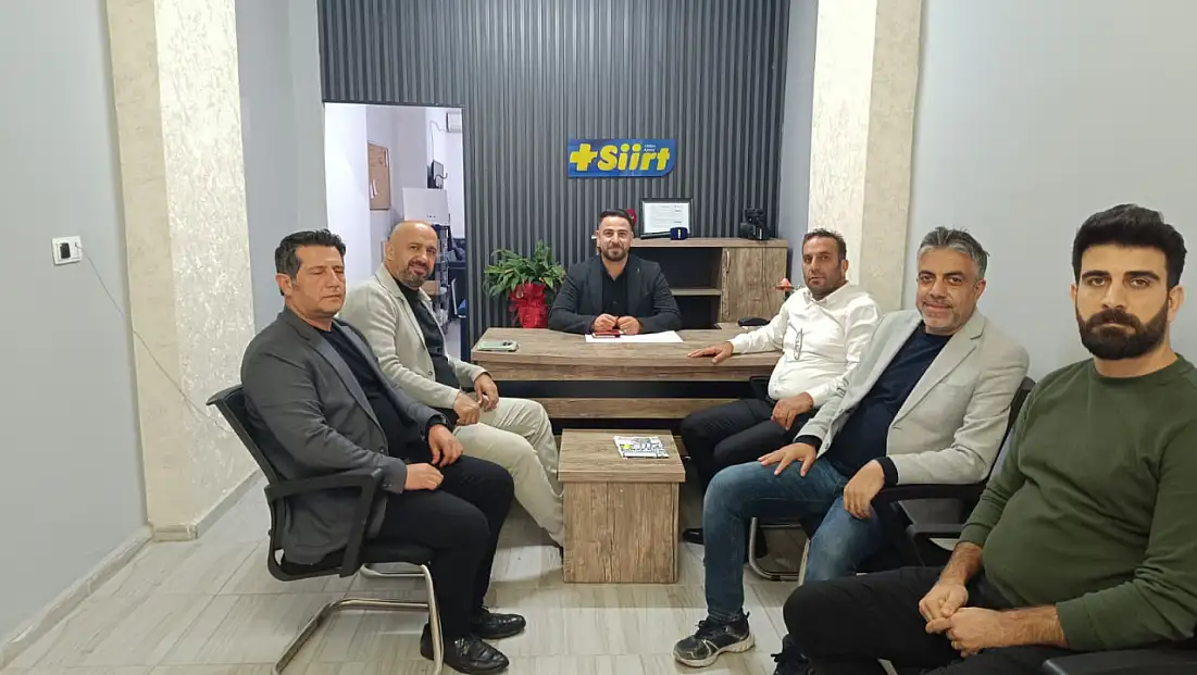 Memur-Sen Siirt İl Başkanı Murat Şeker ve Yönetiminden Artı Siirt Haber Ajansı’na Ziyaret