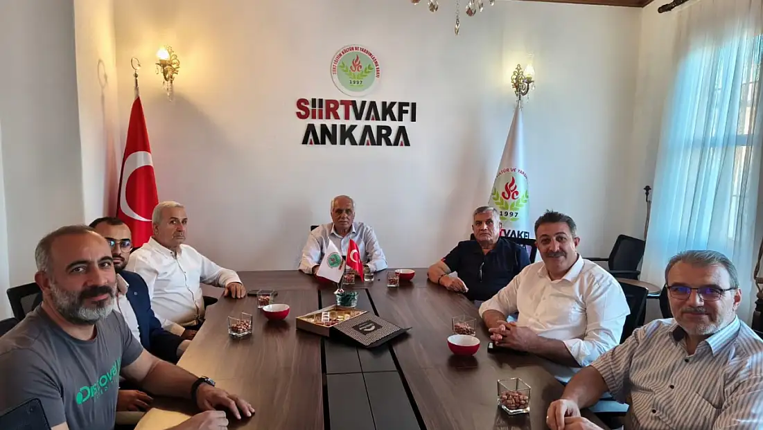 ORSİAD Yönetiminden Siirt Vakfı Ankara Şubesine Ziyaret