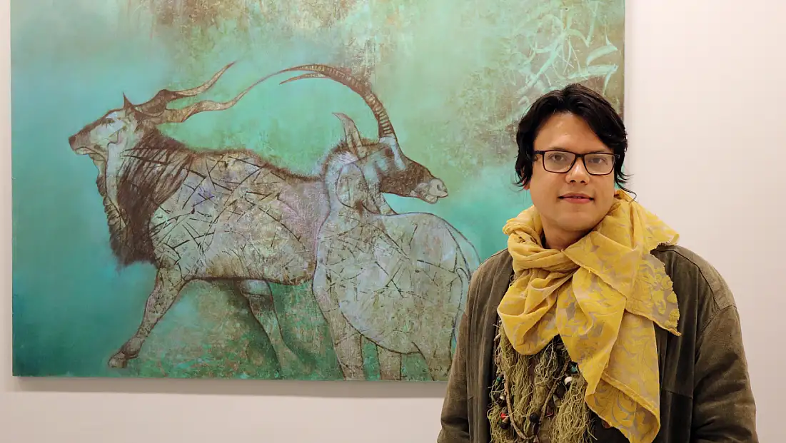 Ressam Cenk Mısırlıoğlu’nun “Biraz Taş, Biraz Hayvan, Biraz Düş” Sergisi SANKO Sanat Galerisi’nde Açıldı