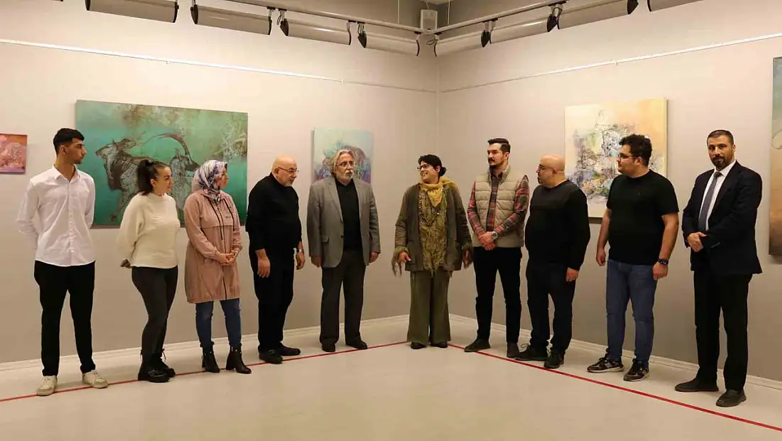Ressam Cenk Mısırlıoğlu, SANKO Sanat Galerisi’nde sergi açtı