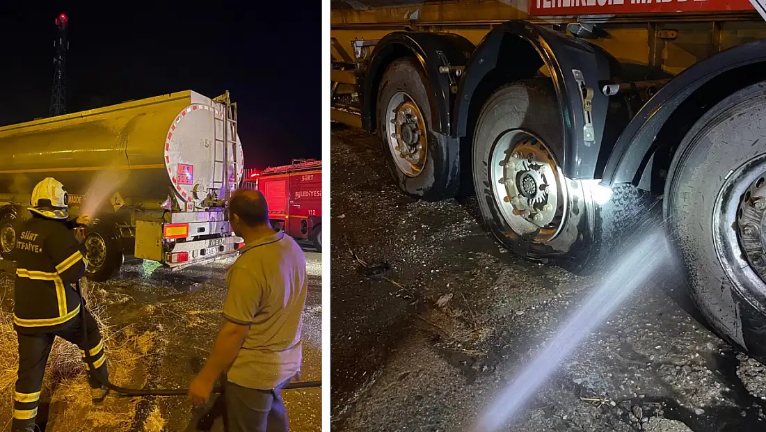 Sıcak Haber! Siirt’te Benzin İstasyonunda Araç Yangını!