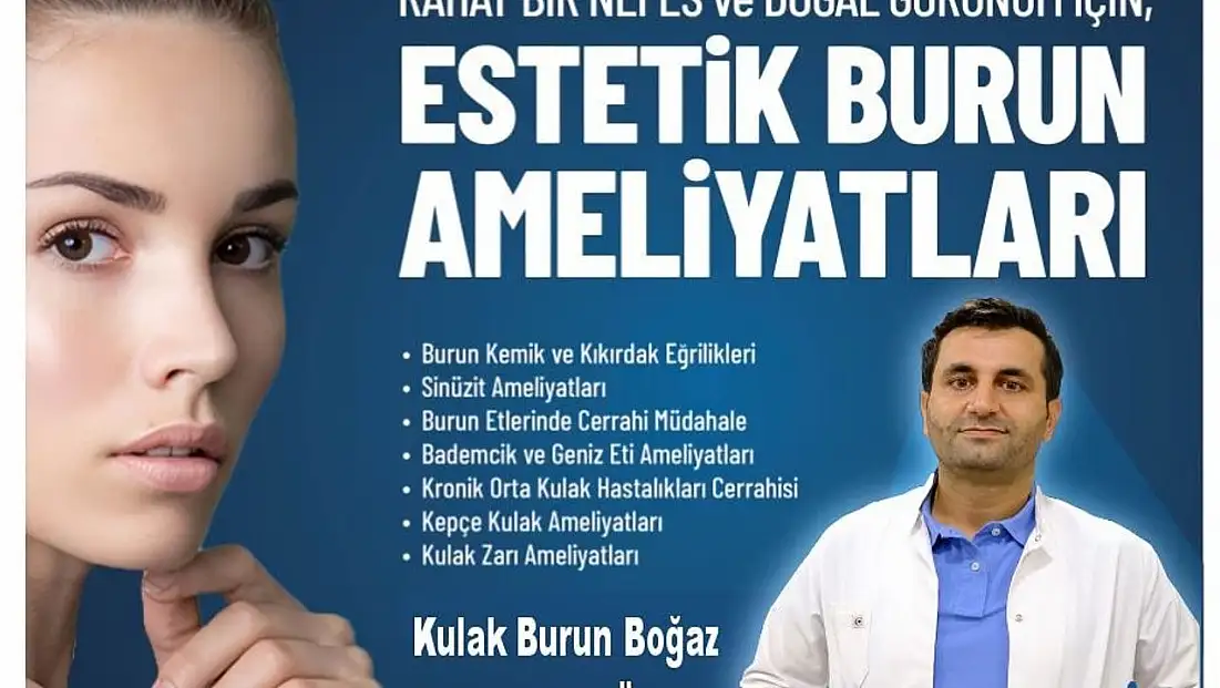Siirt Hayat Hastanesi’nde burun ameliyatları çevre illerden talep görüyor