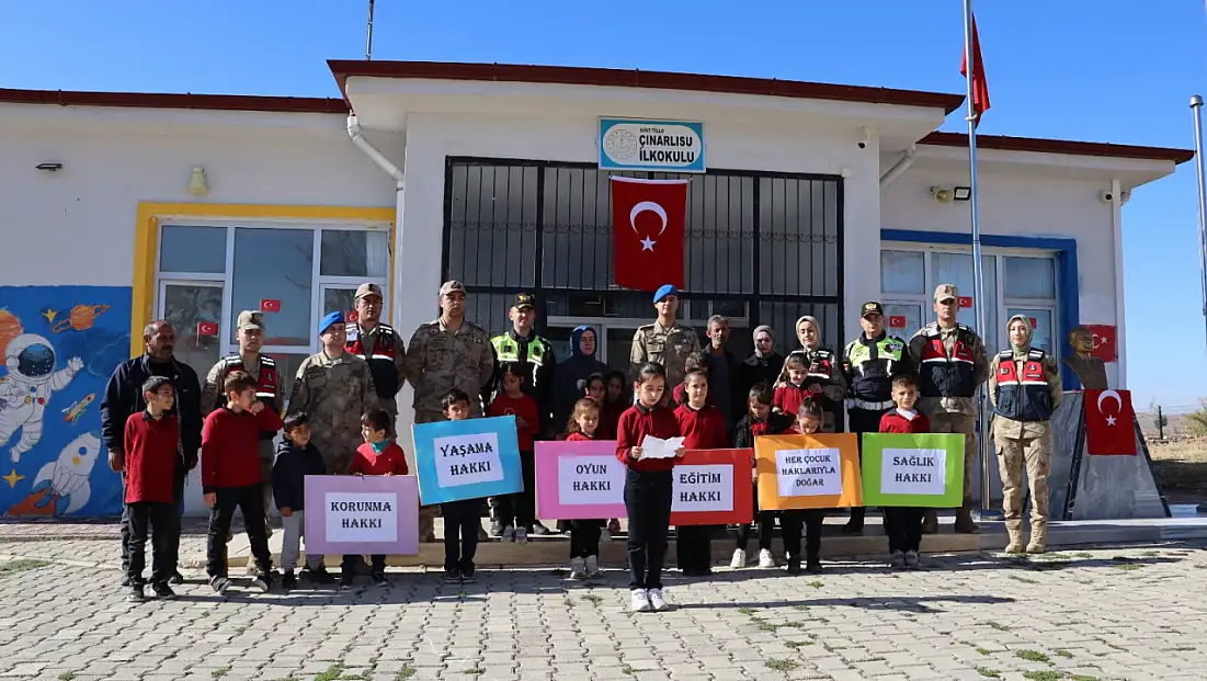 Siirt İl Jandarma Komutanlığı’ndan Dünya Çocuk Hakları Günü’ne Özel Farkındalık Etkinlikleri