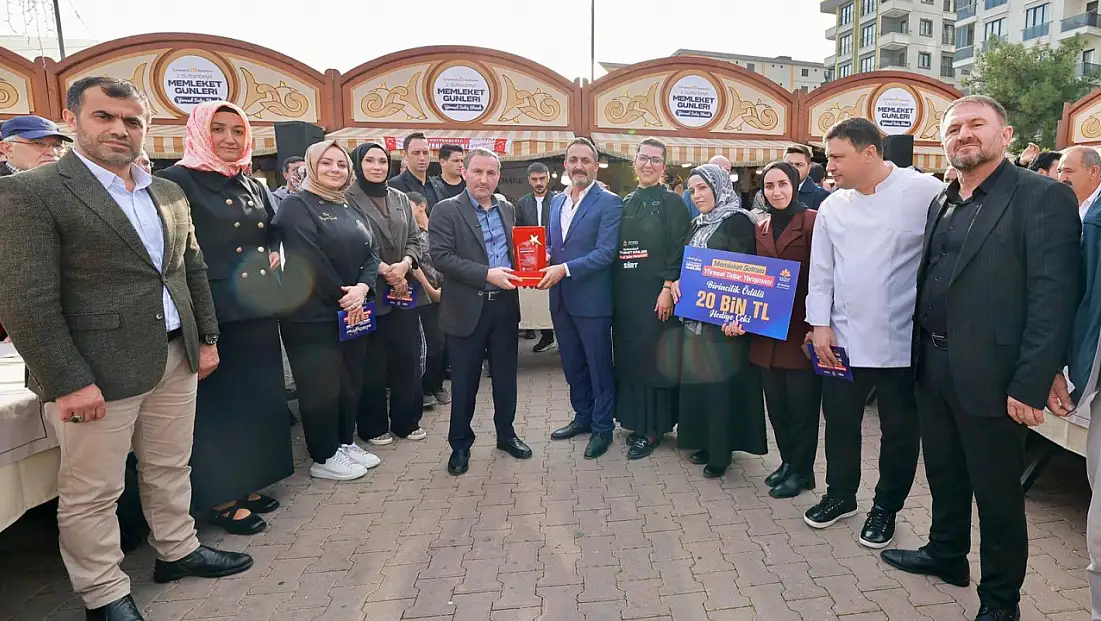 Siirt’in Şemşemok Yemeği Sultanbeyli Memleket Günleri’nde Birinci Oldu