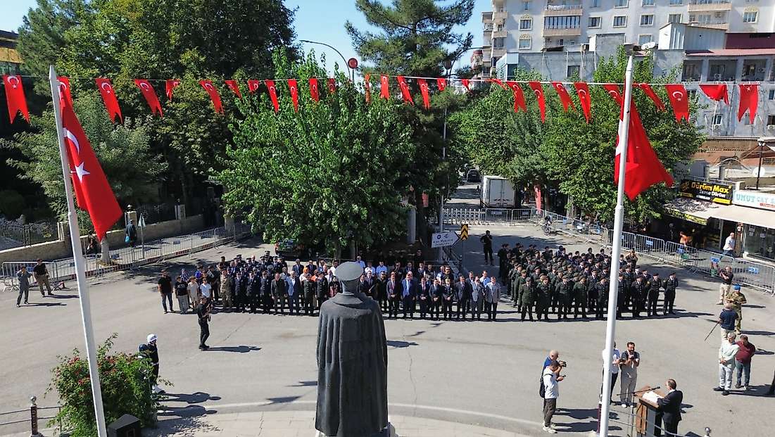 Siirt’in Şeref Günü Atatürk’ün Kente Gelişinin 110. Yılında Törenlerle Kutlandı