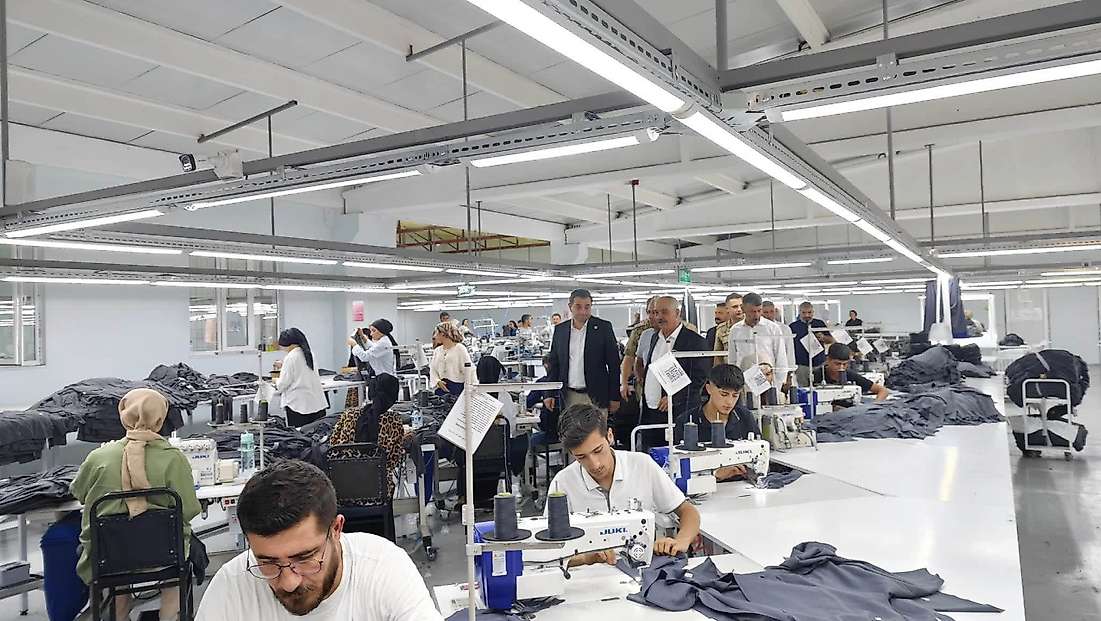 Siirt Pervari Beğendik’te Tekstil İstihdamı 250 Kişiye Çıkıyor