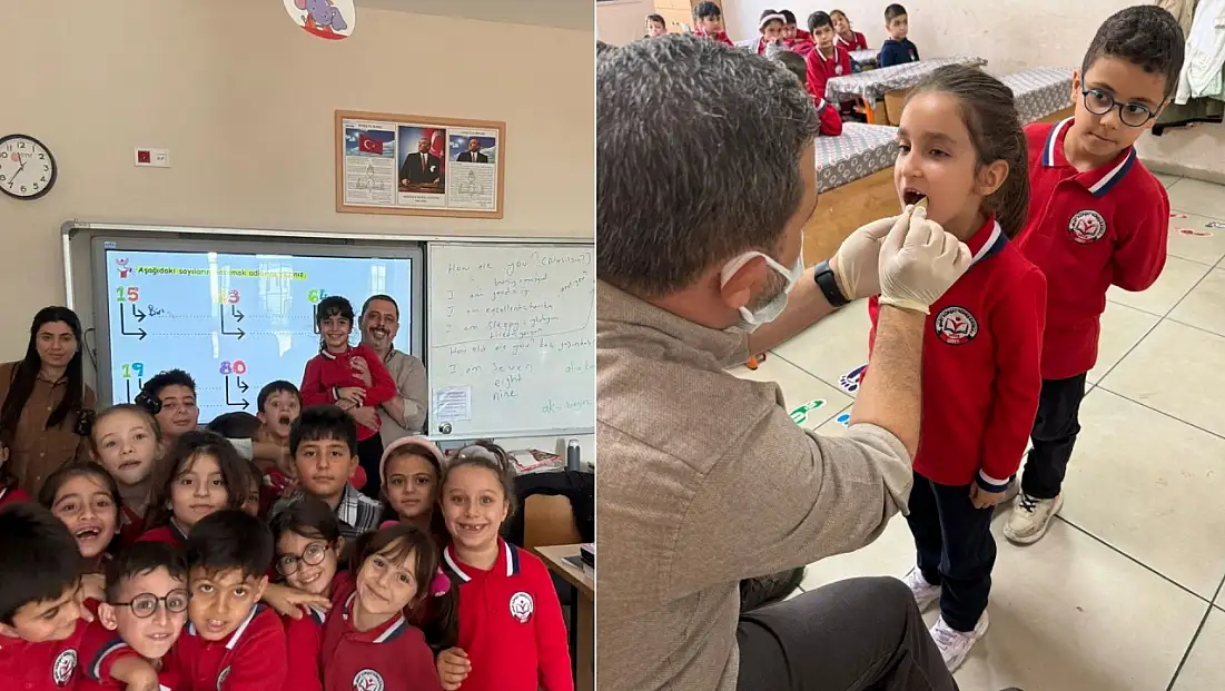 Siirt Şehit Kürşat Güneş İlkokulu’nda 496 Öğrenciye Ağız ve Diş Sağlığı Taraması Yapıldı