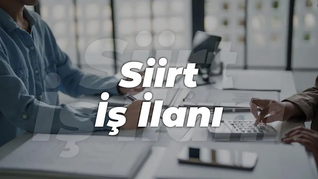 Siirt’te Doğu Prefabrik 5 Kişi İstihdam Edecek