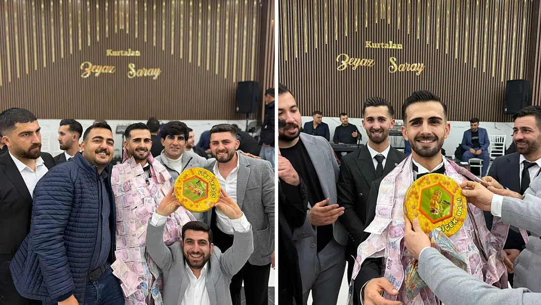 Siirt’te düğünde bal gibi bir sürpriz