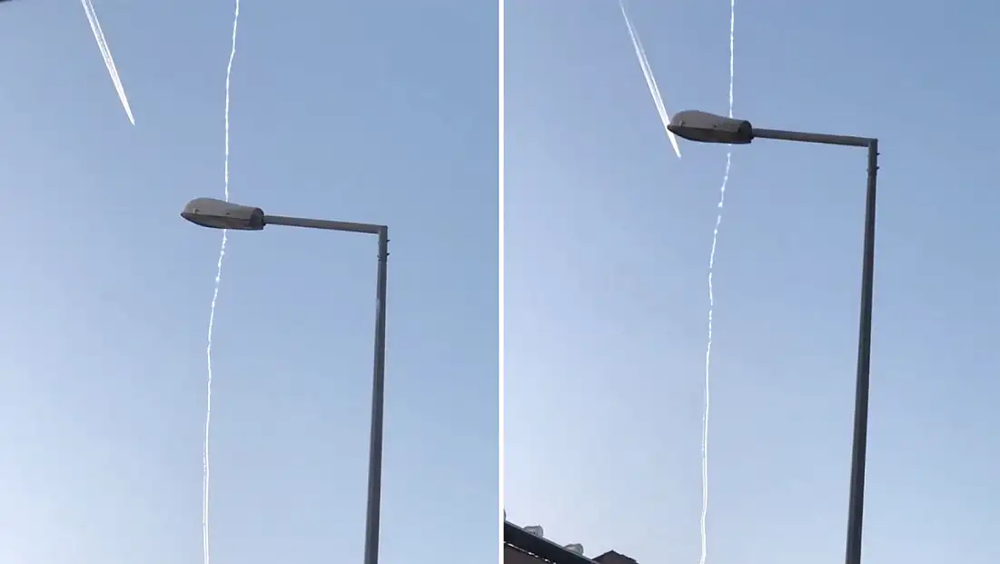 Siirt’te gökyüzündeki izler gündem oldu: Uçak izleri mi, yoksa zehir mi?