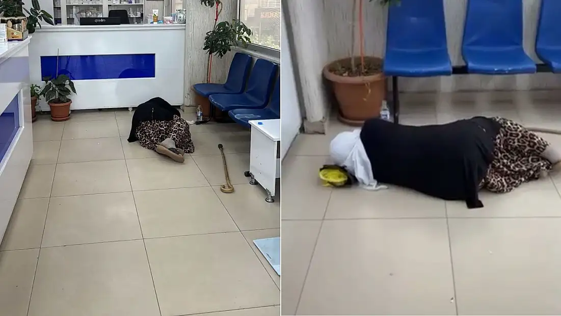 Siirt'te İlaç Almaya Giden Yaşlı Kadın Yorgunluğa Yenik Düştü: Eczanede Klima Altında Uyuyakaldı