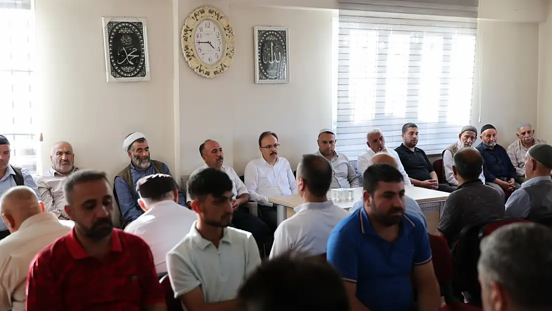 Siirt Valisi Kızılkaya, Merhum Nasih Beytekin’in Ailesine Taziye Ziyaretinde Bulundu