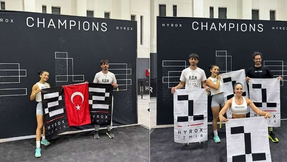 Siirtli sporculardan İzmir’de büyük başarı: HYROX yarışında çifte kürsü gururu