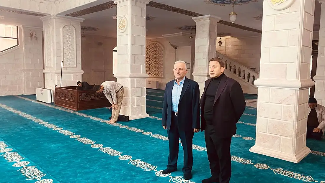 STSO Başkanı Güven Kuzu’dan İş İnsanı Beşir İlçin’e Cami ve İş Yeri Ziyareti