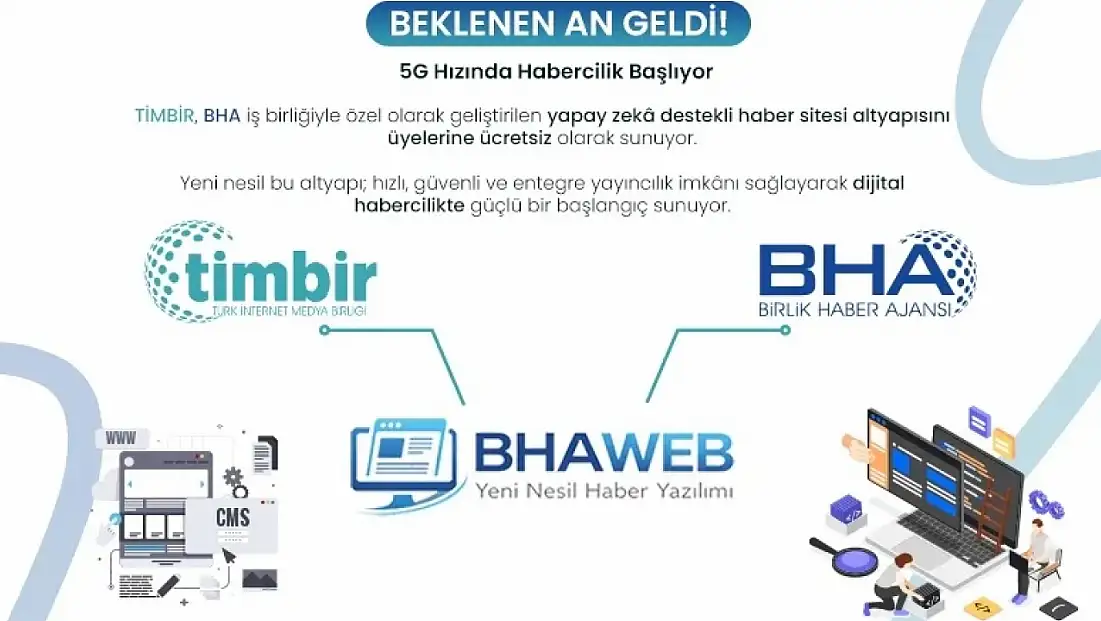 TİMBİR Üyelerine Ücretsiz Haber Sitesi Desteği: BHAweb ile Dijital Yayıncılıkta Yeni Dönem