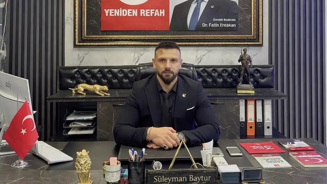 Yeniden Refah Partisi Siirt Merkez İlçe Başkanlığı’na Süleyman Baytur Atandı