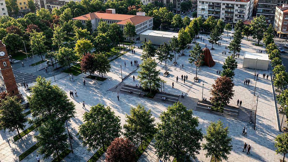 Siirt 15 Temmuz Demokrasi Meydanı'nda üstyapı ve çevre düzenleme çalışmaları başlıyor