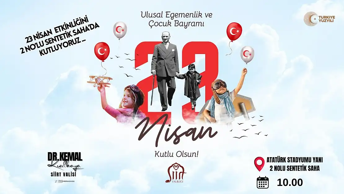 23 Nisan Ulusal Egemenlik ve Çocuk Bayramı' Etkinliklerle Kutlanacak (VİDEOLU)