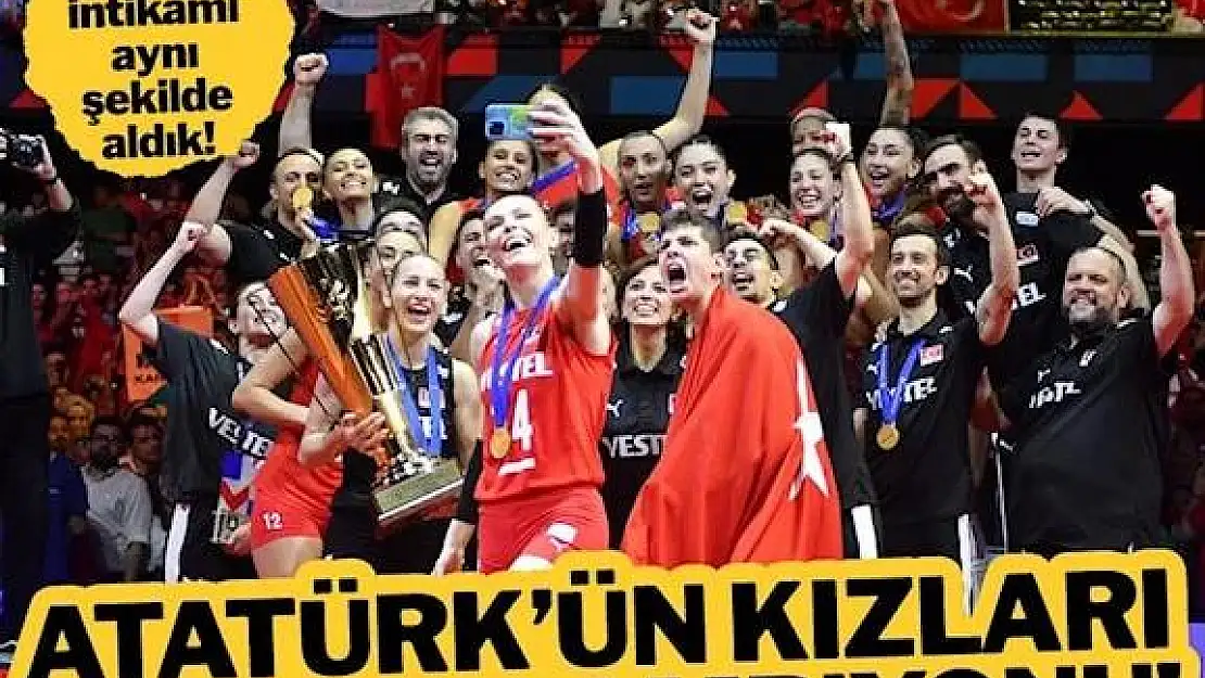 A Milli Kadın Voleybol Takımımız Tarih Yazdı