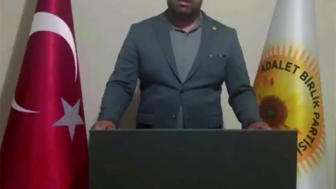 Adalet Birlik Partisi Genel Başkan Yardımcısı Mustafa Kut'tan Diyarbakır İlçe Kongreleriyle İlgili Açıklama