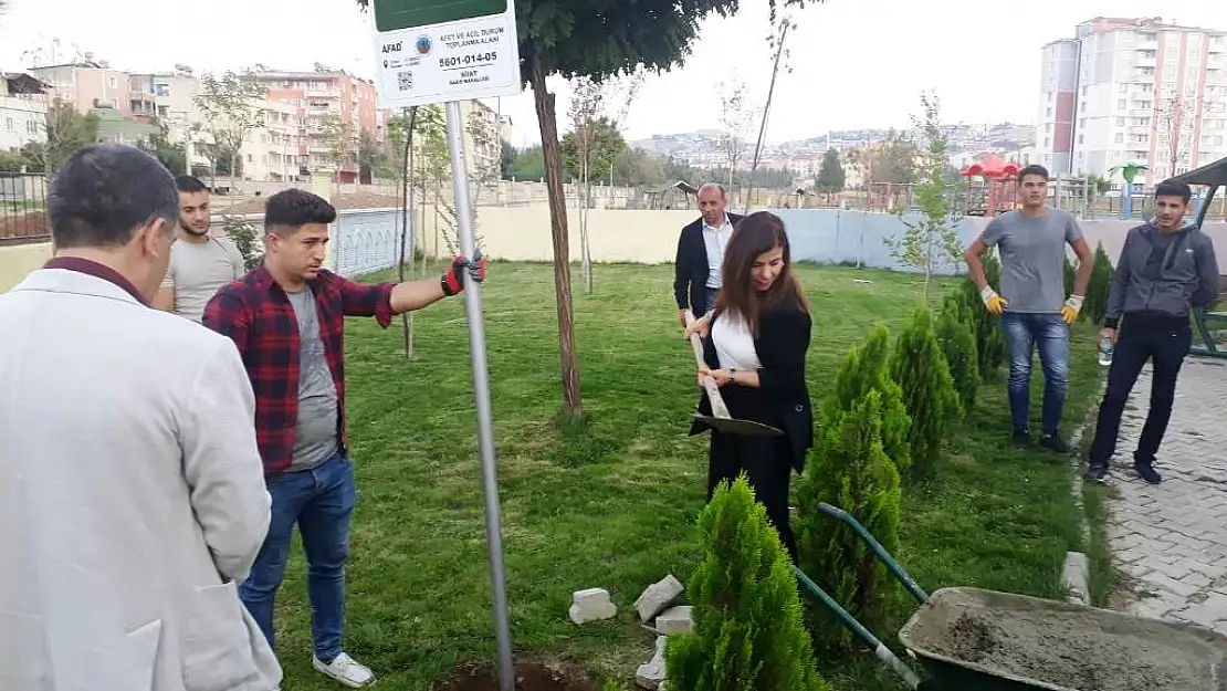 AFET VE DEPREM ANINDA TOPLANMA YERLERİ BELİRLENDİ