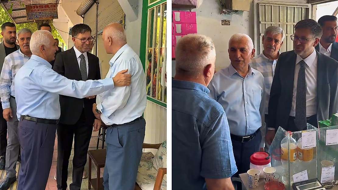 AK Parti Siirt Teşkilatından Esnaf Ziyareti