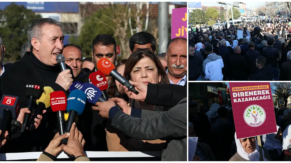 Bakırhan, Kayyım Atanan Siirt Belediyesi Önünden Seslendi
