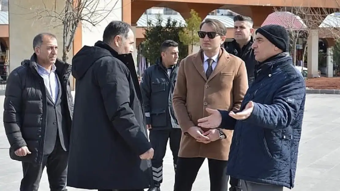 Baykan Kaymakamı Özcan, Veysel Karani Türbesi'nde İncelemelerde Bulundu