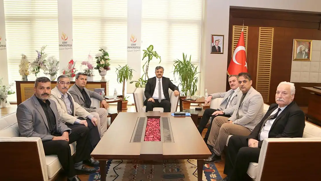 Büyük Birlik Partisi Teşkilatından Rektör Prof. Dr. Nihat Şındak'a Ziyaret