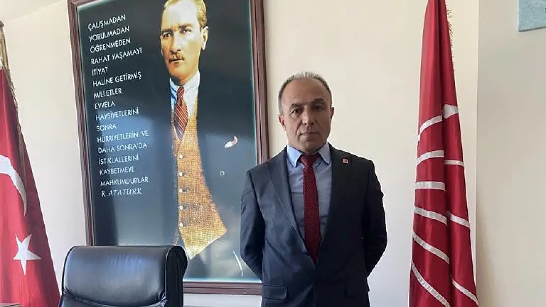 CHP Siirt İl Başkanından 'Değişim' Açıklaması