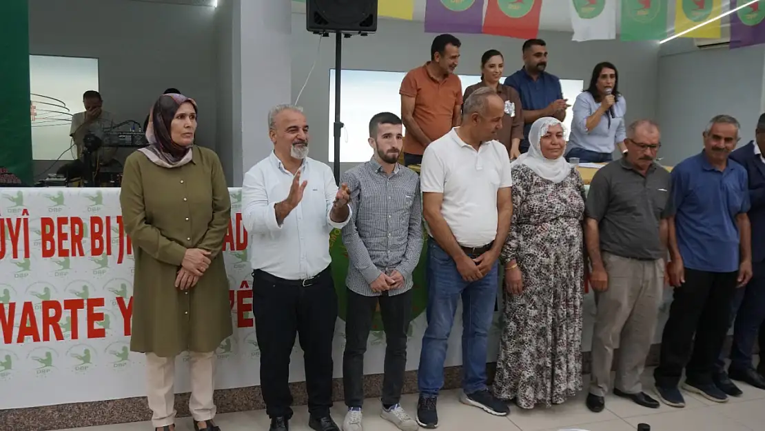 DBP Siirt İl Kongresi Yapıldı! Yeni Eş Başkanlar Belli Oldu