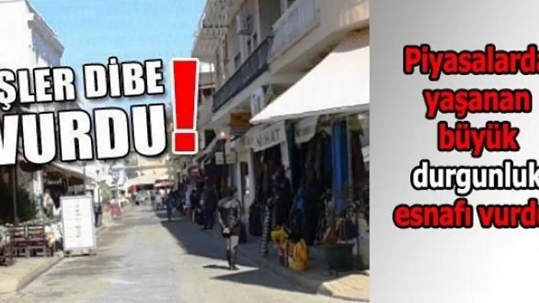 ESNAF KAN AĞLIYOR!