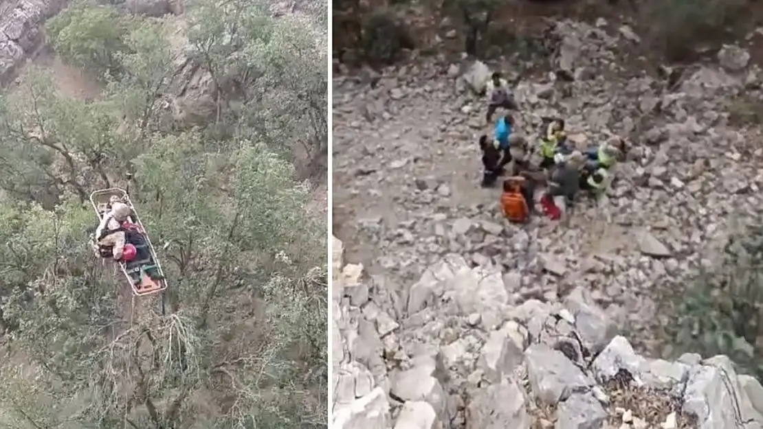 Gabar Dağı'nda TPAO Personeli Kayalıklardan Düşerek Yaralandı