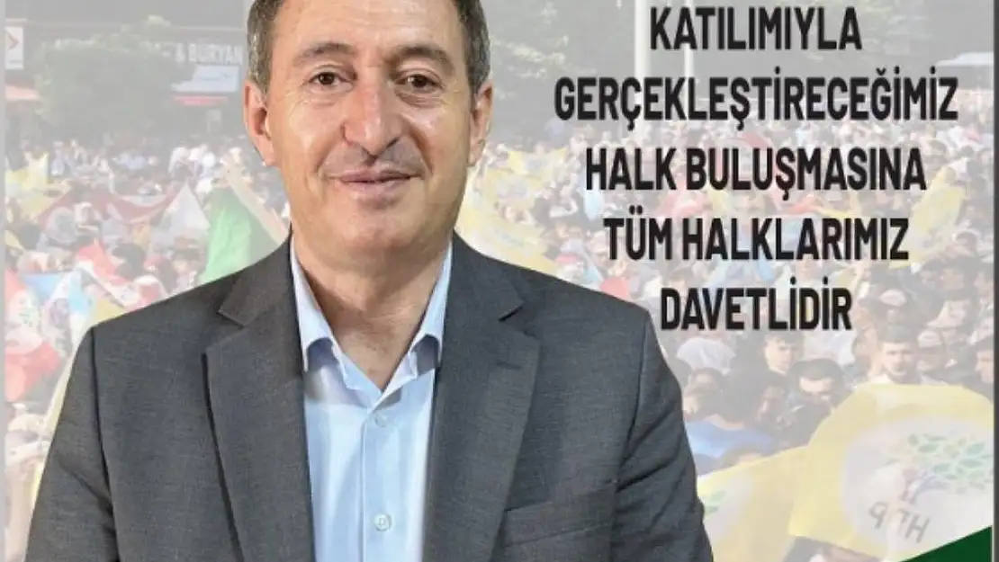 HEDEP Eş Genel Başkanı Bakırhan, Siirt Halkıyla Buluşuyor