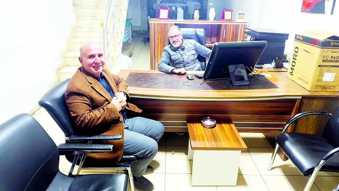 İşadamı Süleyman Geyik'ten Kuruluşumuza Ziyaret
