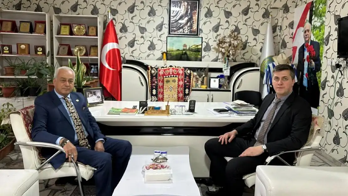 Kaymakam Serin'den Kurtalan Ziraat Odası Başkanlığına Ziyaret