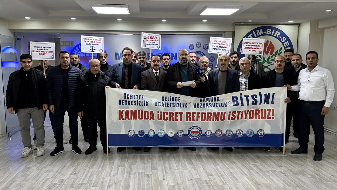 Memur-Sen Siirt'ten hükümete net mesaj: Bu ücret düzeni sürdürülemez