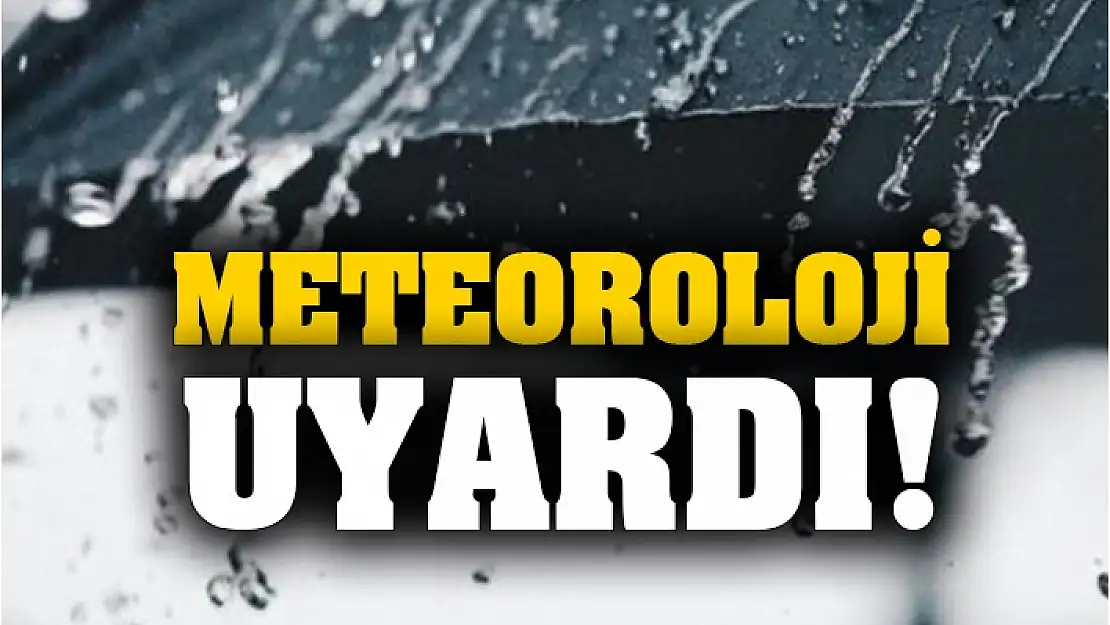 Meteoroloji'den Siirt Dahil 66 İle Uyarı!