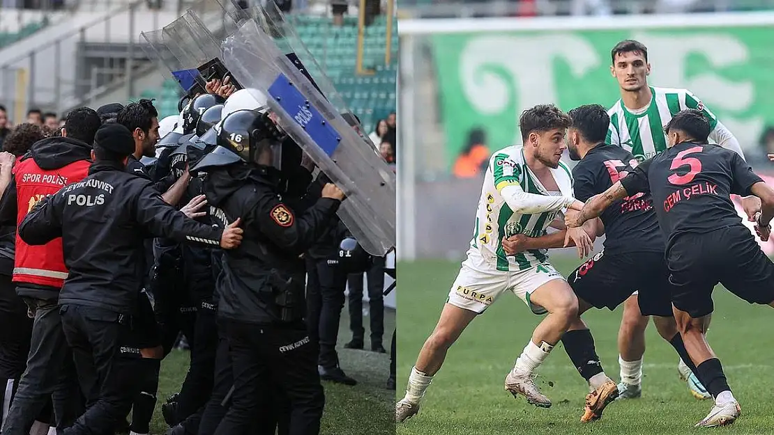 Olaylı Bursaspor-Diyarbekirspor Maçının Cezaları Belli Oldu