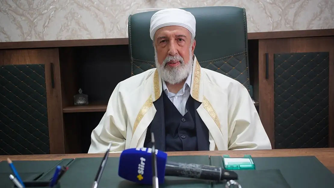 Şeyh Muiniddin Aydın'dan Artı Siirt'e Özel Mesaj: ''Kanaat Önderlerinin Görevi Sadece Ders Vermek Değil, Toplumun Yaralarını Sarmaktır''