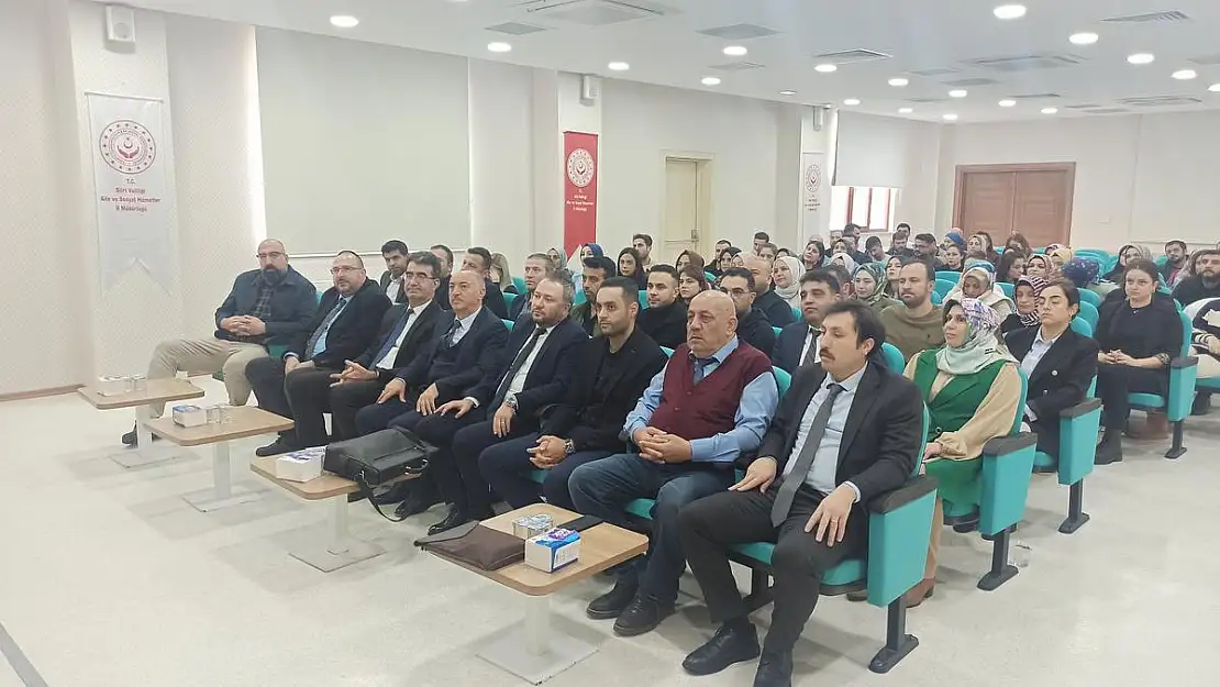 Siirt Aile ve Sosyal Hizmetlerden Hizmet İçi Eğitim