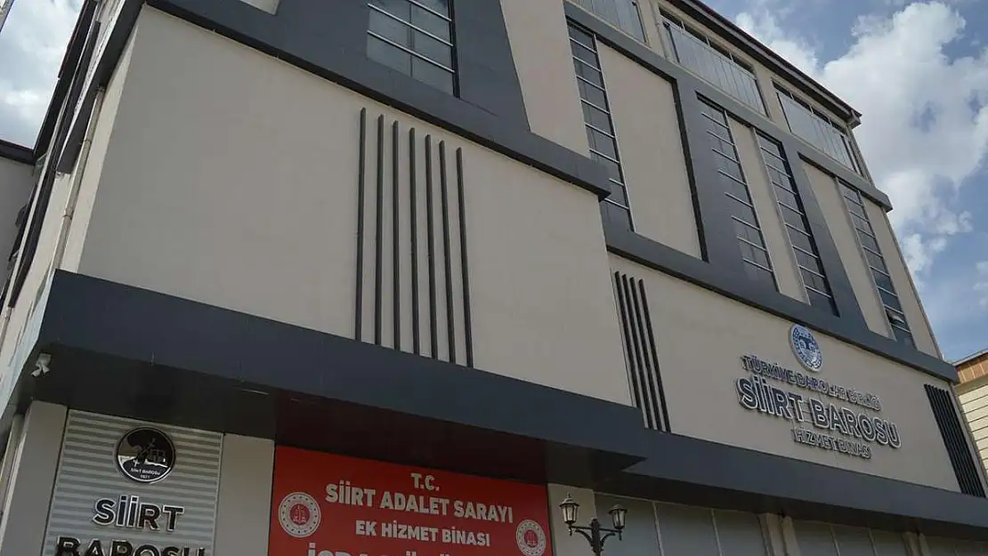 Siirt Barosu:  'Yargısal Darbelerin  Karşısındayız'