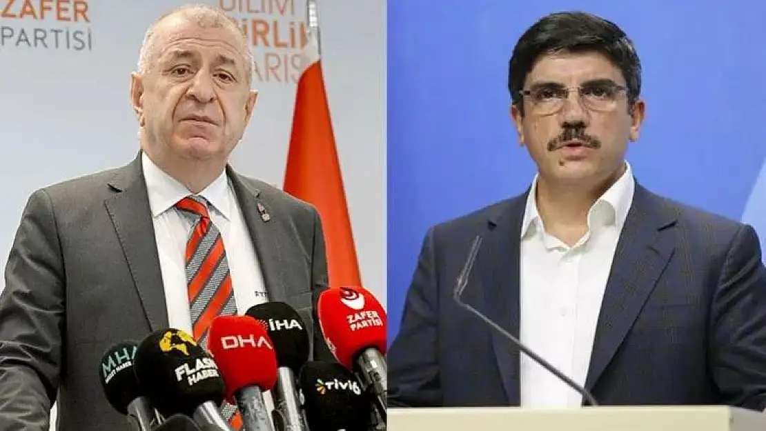 Siirt Eski Milletvekili Aktay ile Zafer Partisi Genel Başkanı Özdağ Arasında Gerginlik!