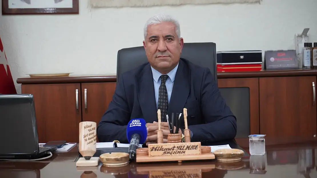 Siirt Esnaf Odası Başkanı Yılmaz'dan Bayram Öncesi ''Yerel Esnafa Sahip Çıkın'' Çağrısı